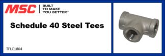 Schedule 40 Steel Tees