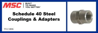Schedule 40 Steel Couplings & Adapters