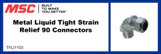 Metal Liquid Tight Strain Relief 90 Connectors